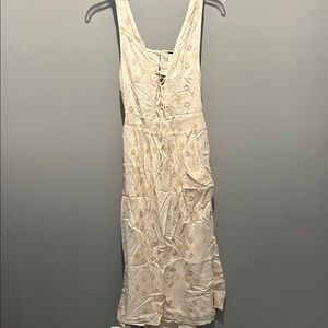 Free People Cream Dress